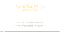 Desktop Screenshot of nationalparksadventure.com